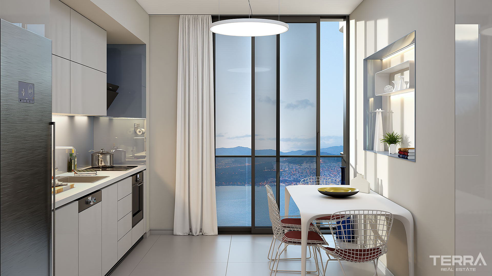 Appartements avec vue mer à vendre à İzmir, Konak, Turquie - 107058