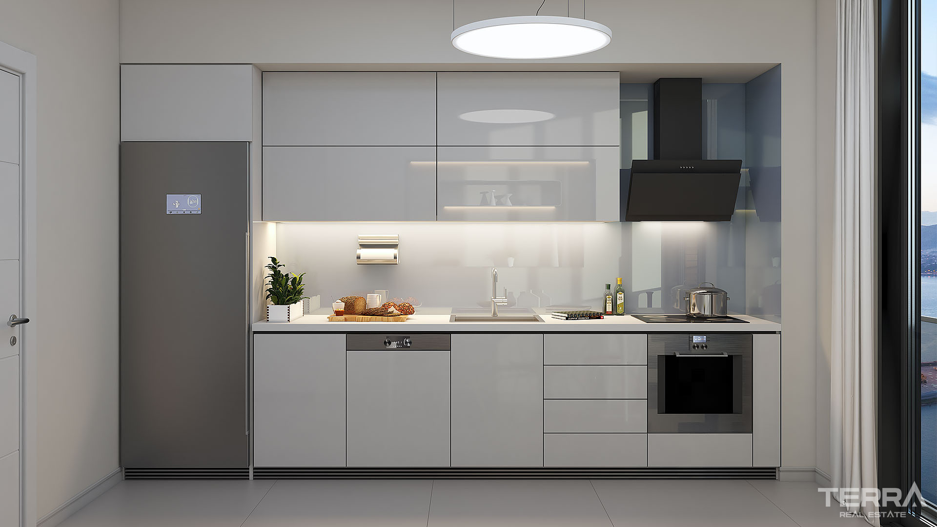 Appartements avec vue mer à vendre à İzmir, Konak, Turquie - 107059