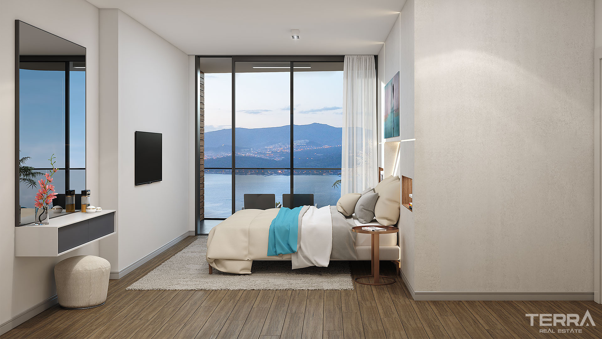 Appartements avec vue mer à vendre à İzmir, Konak, Turquie - 107061
