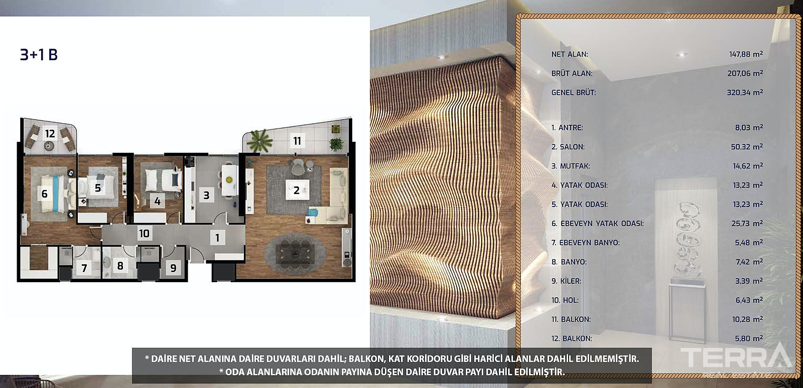 Appartements avec vue mer à vendre à İzmir, Konak, Turquie - 107066