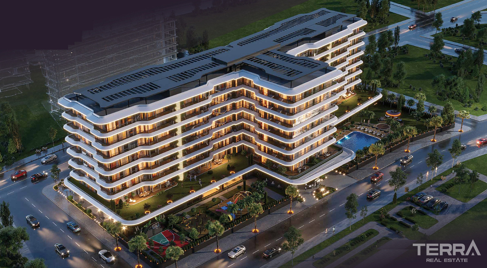 Luxuswohnungen zum Verkauf in İzmir, Bornova, Türkei
