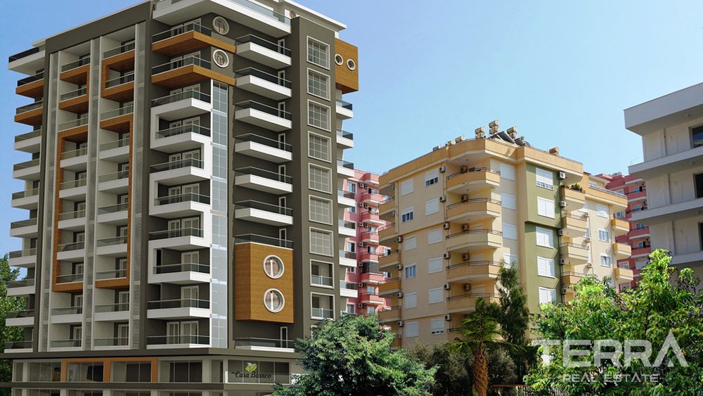 Casa Bianca Residence in Mahmutlar, Alanya - 5361