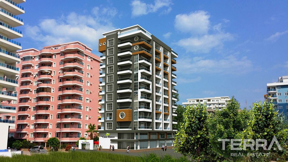 Casa Bianca Residence in Mahmutlar, Alanya - 5362
