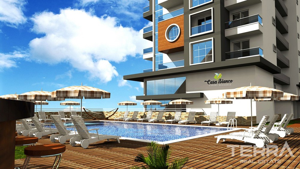 Casa Bianca Residence in Mahmutlar, Alanya - 5365
