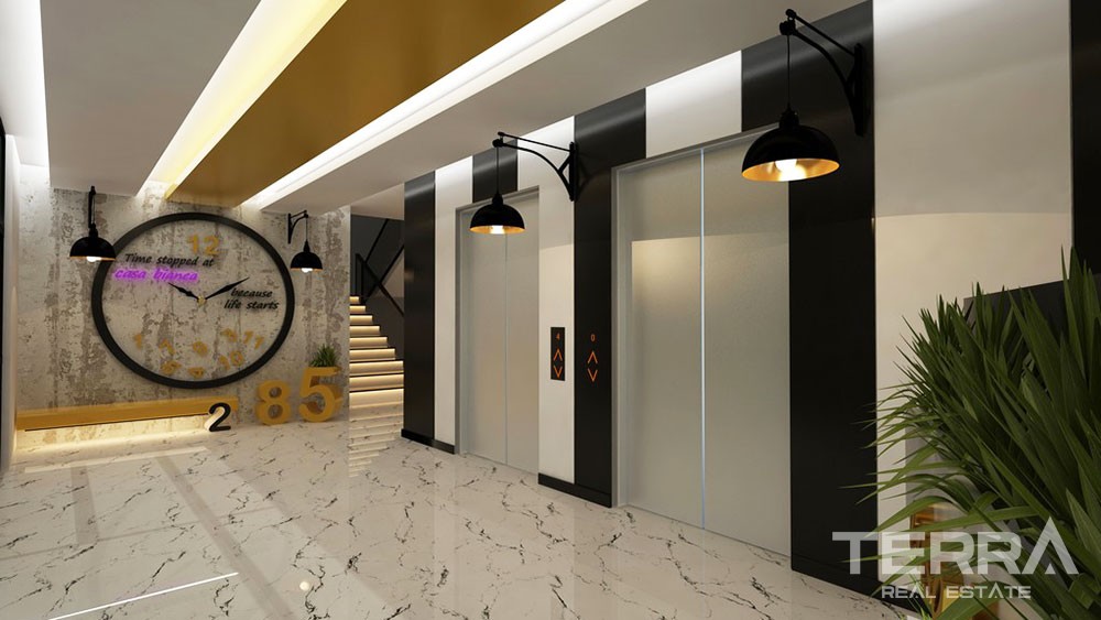 Casa Bianca Residence in Mahmutlar, Alanya - 5367