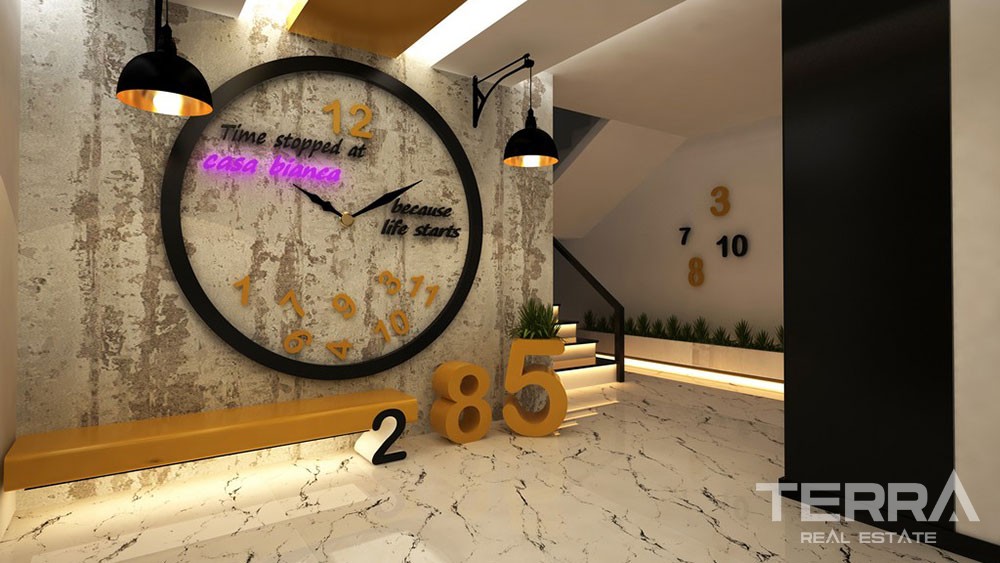Casa Bianca Residence in Mahmutlar, Alanya - 5368