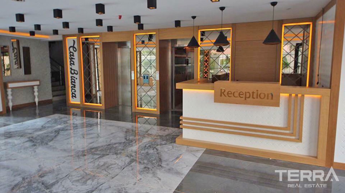 Casa Bianca Residence in Mahmutlar, Alanya - 5376