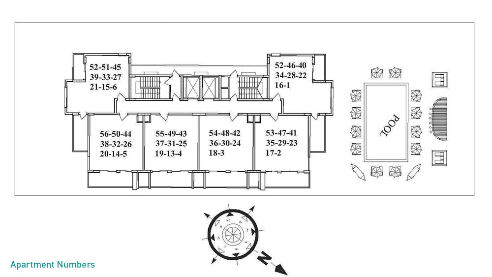 Casa Bianca Residence in Mahmutlar, Alanya - 5377