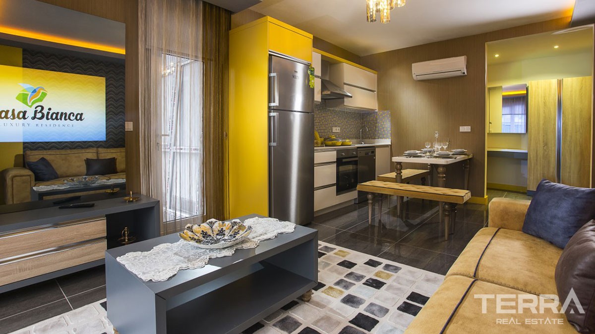 Casa Bianca Residence in Mahmutlar, Alanya - 5382
