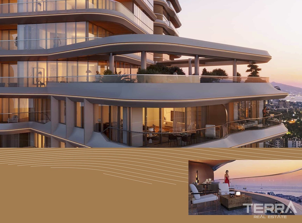 Sea-view Apartments for Sale in Konak, İzmir, Turkey - 107231