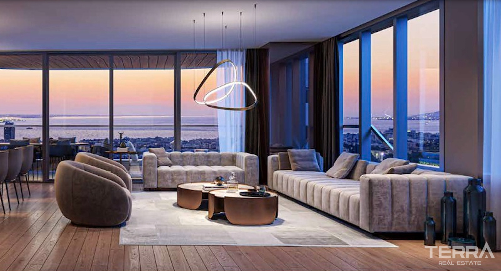 Sea-view Apartments for Sale in Konak, İzmir, Turkey - 107235
