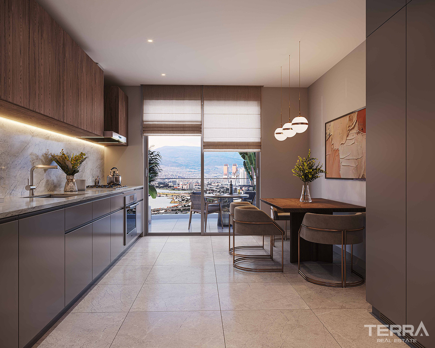 Sea-view Apartments for Sale in Konak, İzmir, Turkey - 107239