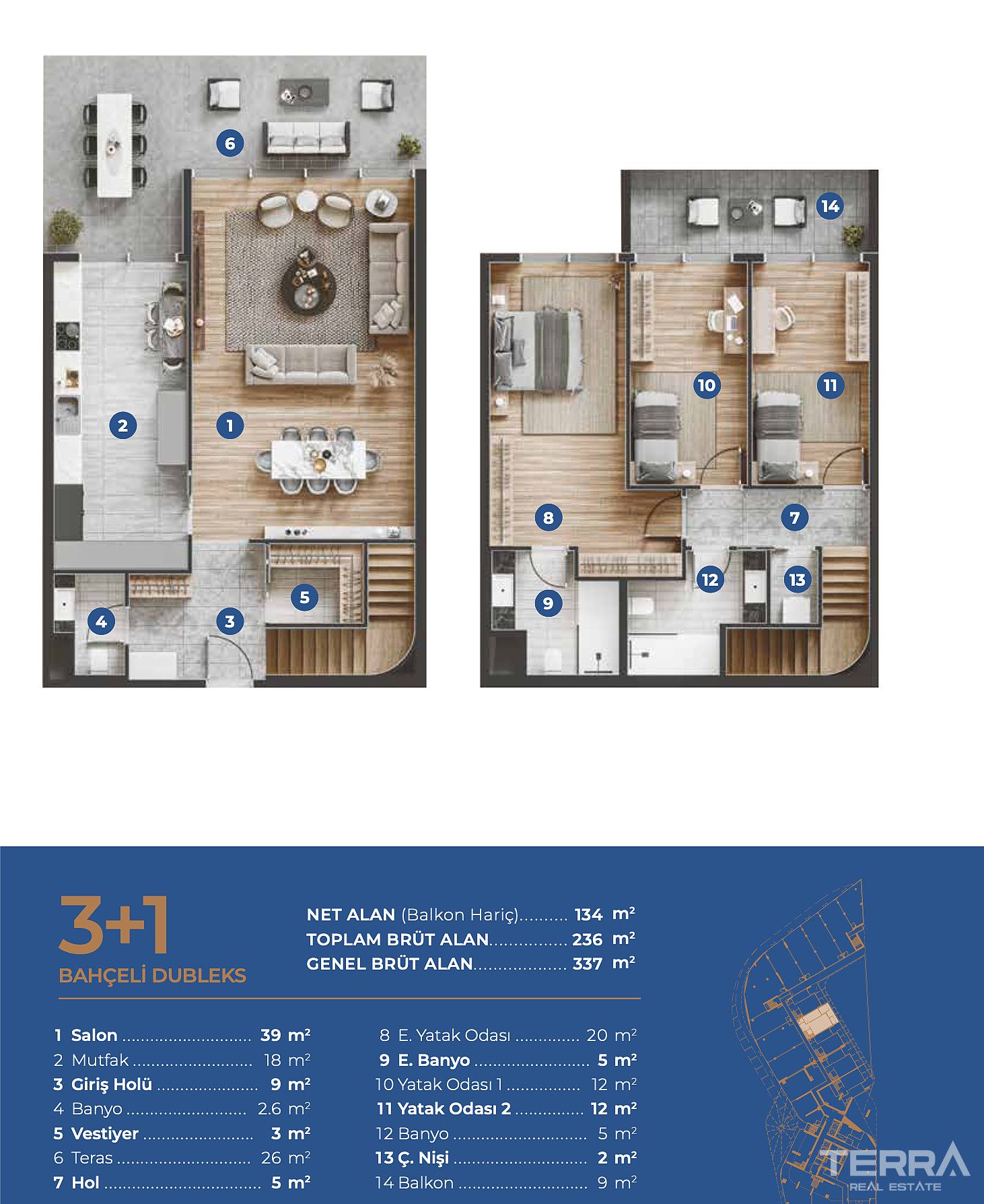 Sea-view Apartments for Sale in Konak, İzmir, Turkey - 107248
