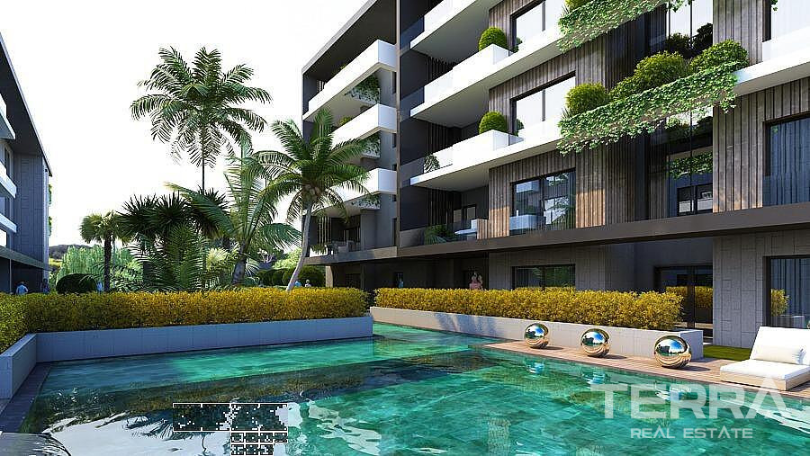 Leiligheter til salgs i Kuşadası, Aydın, Tyrkia - 107458