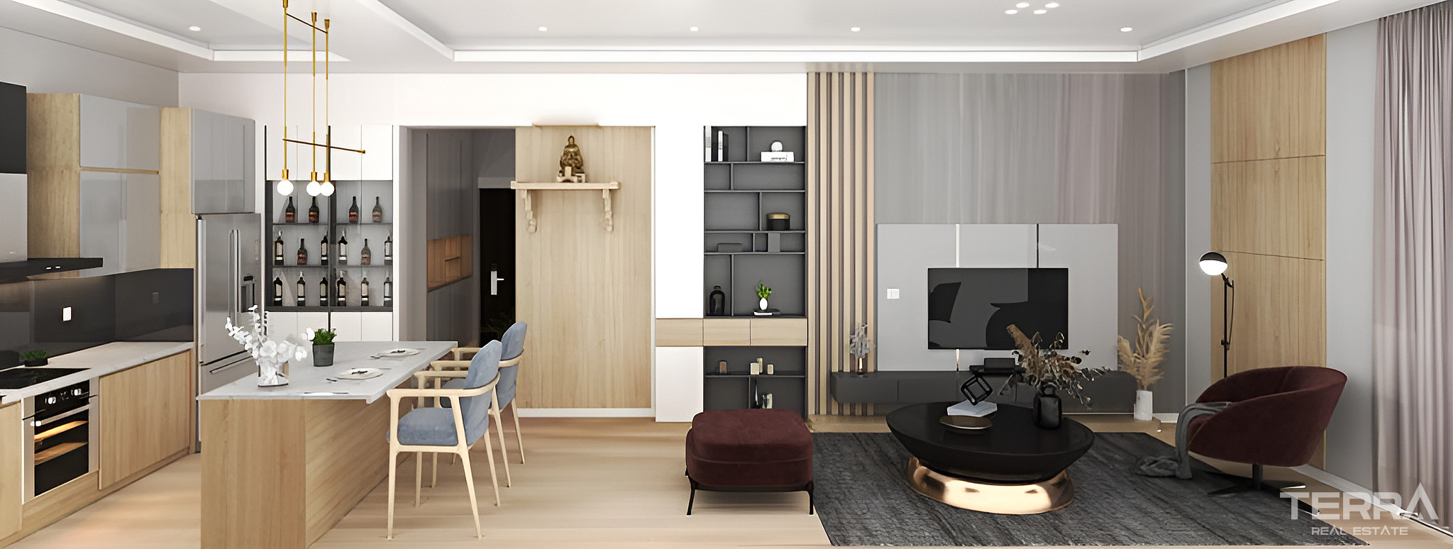 Leiligheter til salgs i Kuşadası, Aydın, Tyrkia - 107469