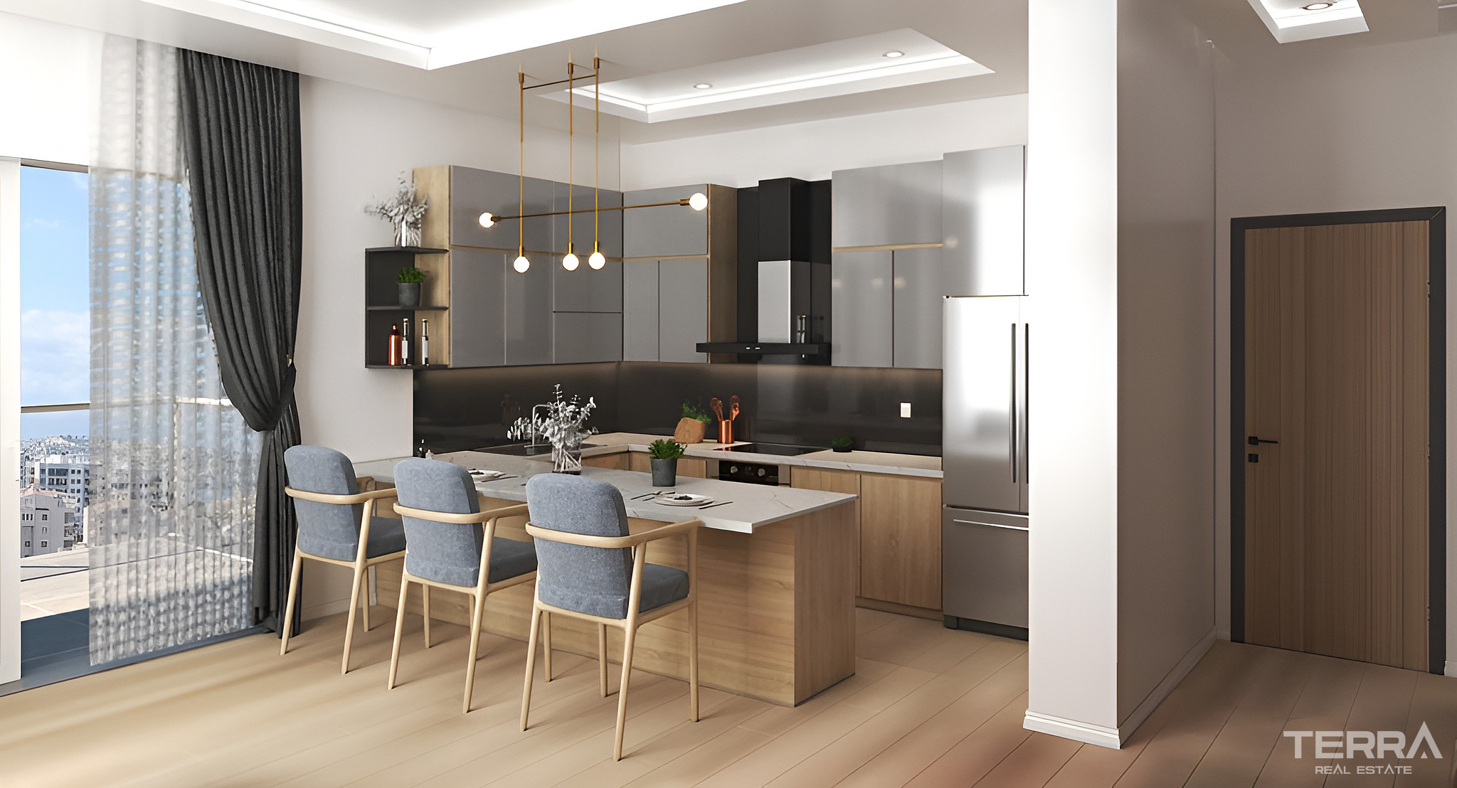 Leiligheter til salgs i Kuşadası, Aydın, Tyrkia - 107471