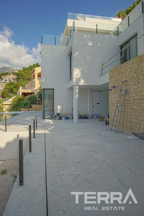 Frittliggende hus med havutsikt til salgs i Altea, Alicante, Spania - 107516