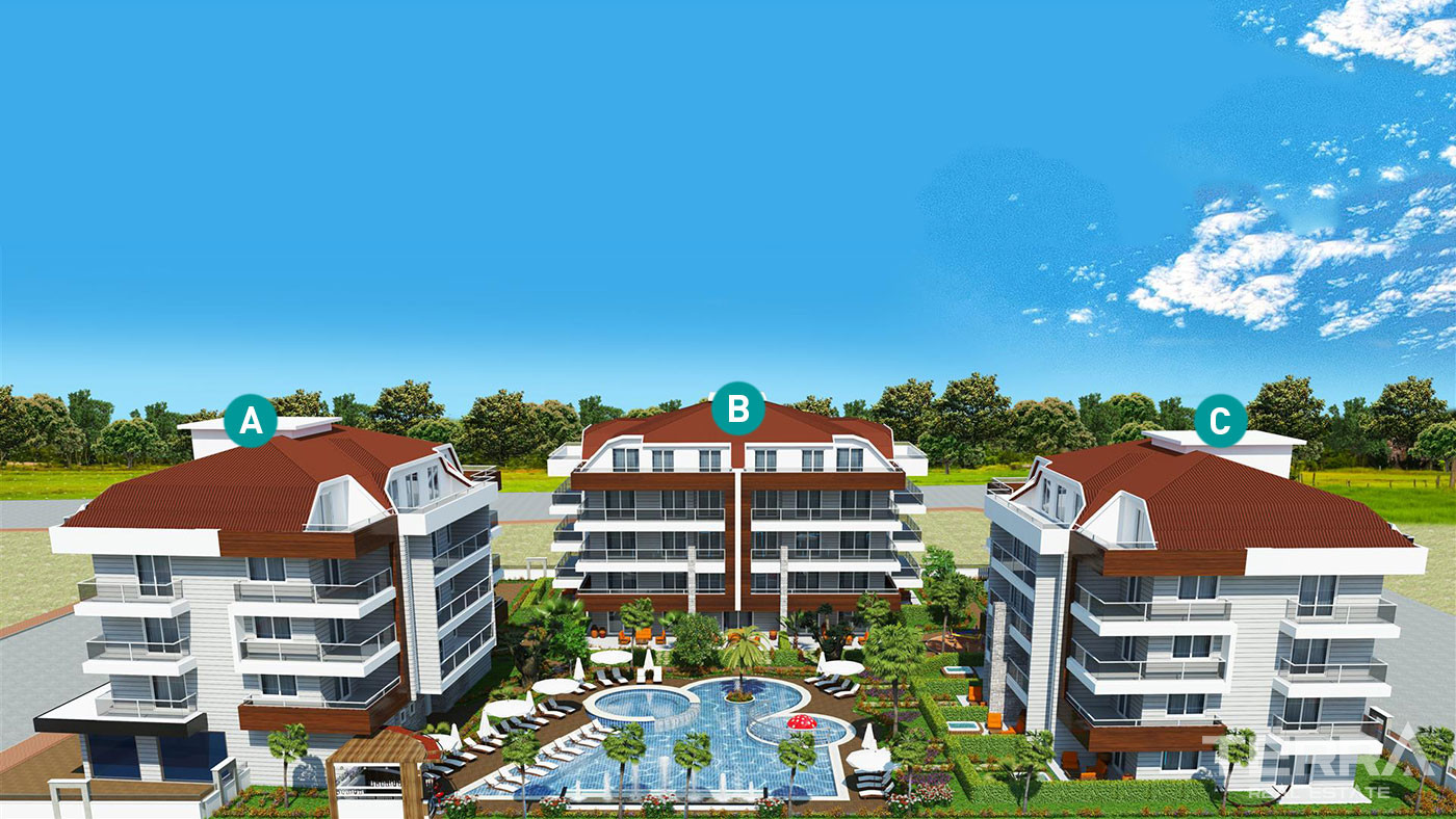 BestHome XVI — Apartment for Sale in Oba, Alanya, Turkey - 124776