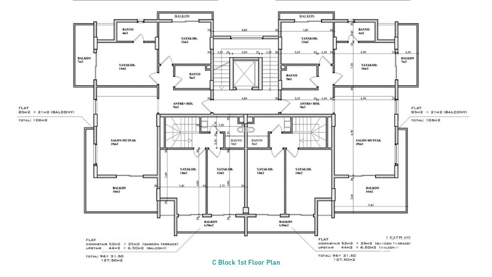 BestHome XVI — Apartment for Sale in Oba, Alanya, Turkey - 5430