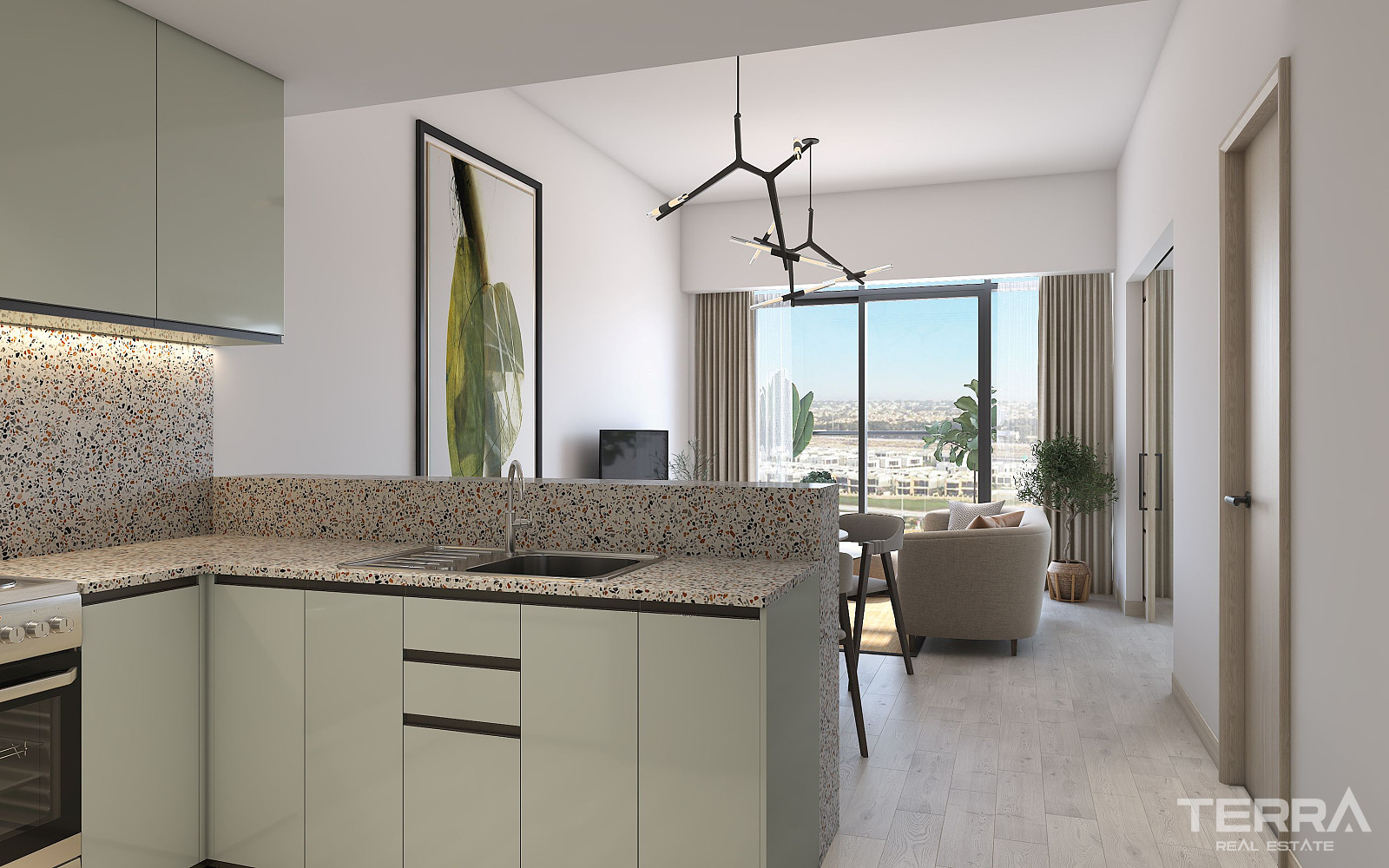 Golf Apartments for Sale in Damac Hills, Dubai, UAE - 107659