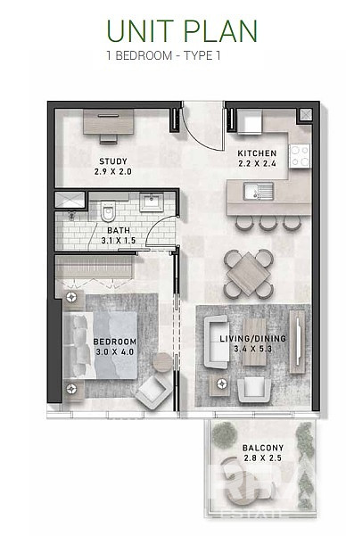 Golf Apartments for Sale in Damac Hills, Dubai, UAE - 107663