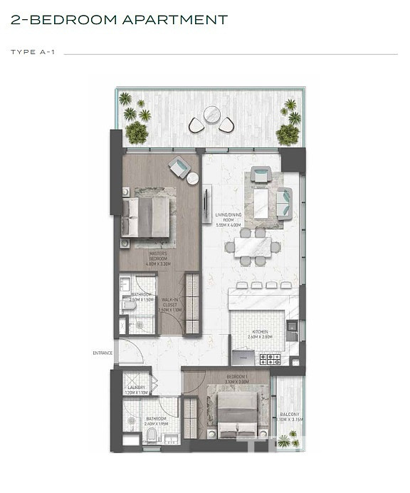 Lägenheter till salu i Golf Apartments, Damac Hills, Dubai - 107680