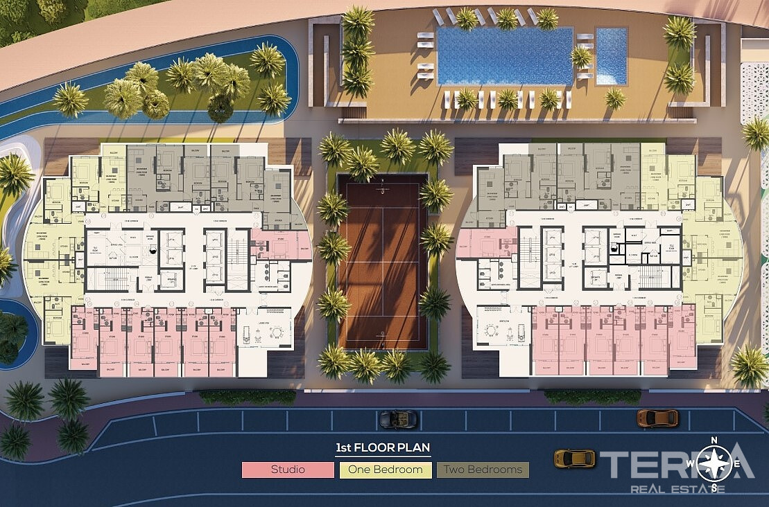 Umeblowane apartamenty na sprzedaż w Jumeirah Village Triangle, Dubaj - 107718
