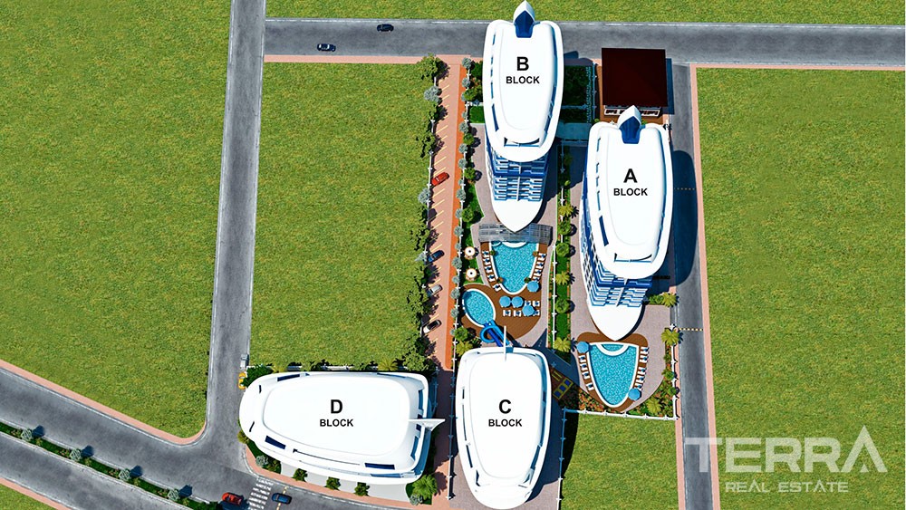 Exclusive Apartments in Alanya City Centre - 5460