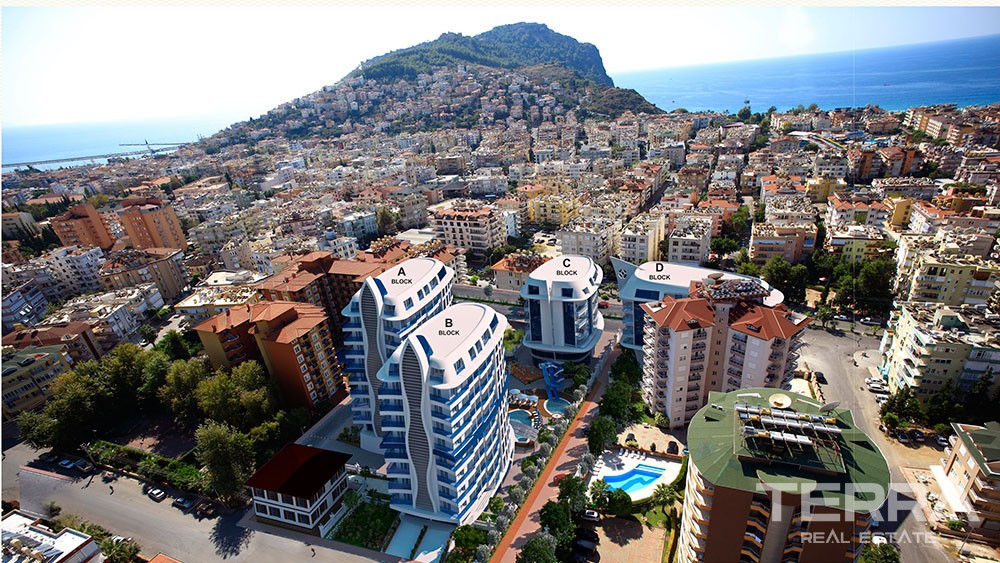 Exclusive Apartments in Alanya City Centre - 5462