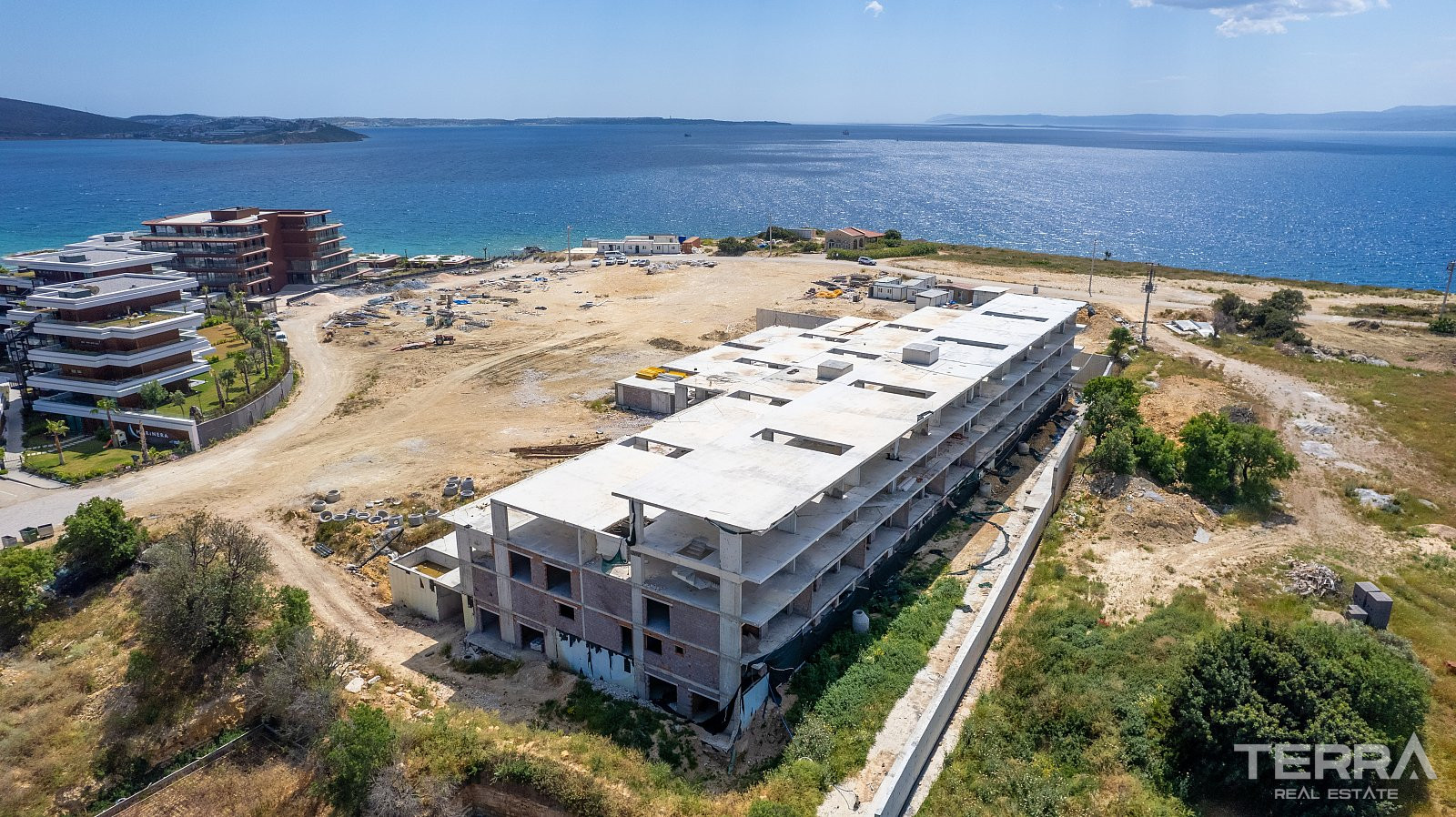 Eksklusive lejligheder med havudsigt til salg i Çeşme, İzmir - 107841
