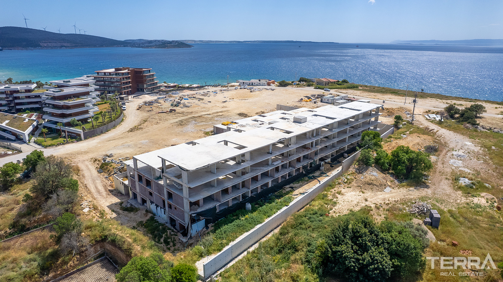 Eksklusive lejligheder med havudsigt til salg i Çeşme, İzmir - 107842