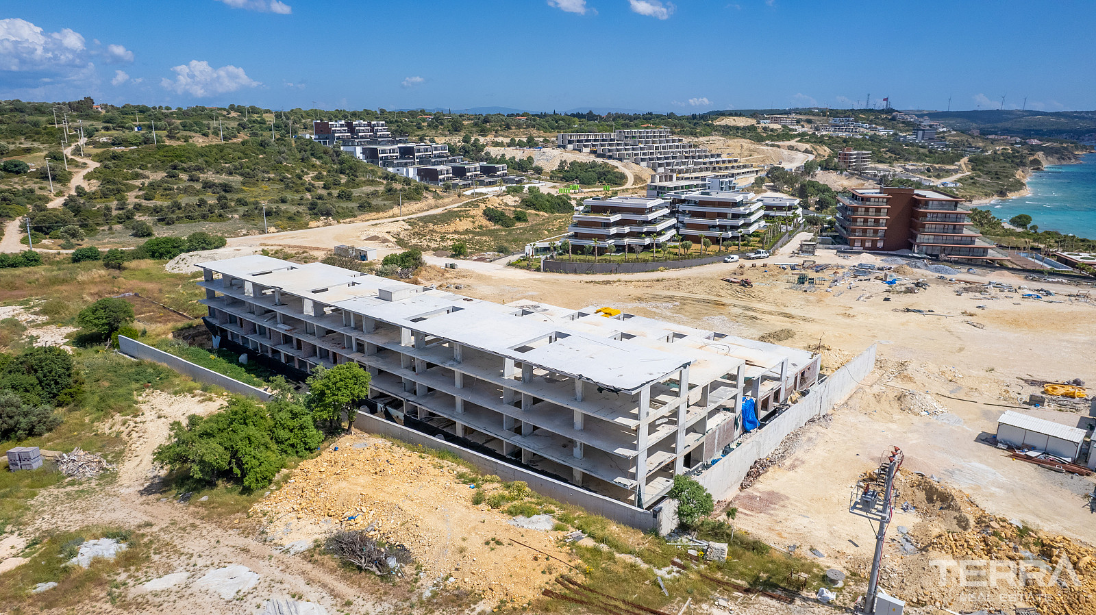 Eksklusive lejligheder med havudsigt til salg i Çeşme, İzmir - 107845