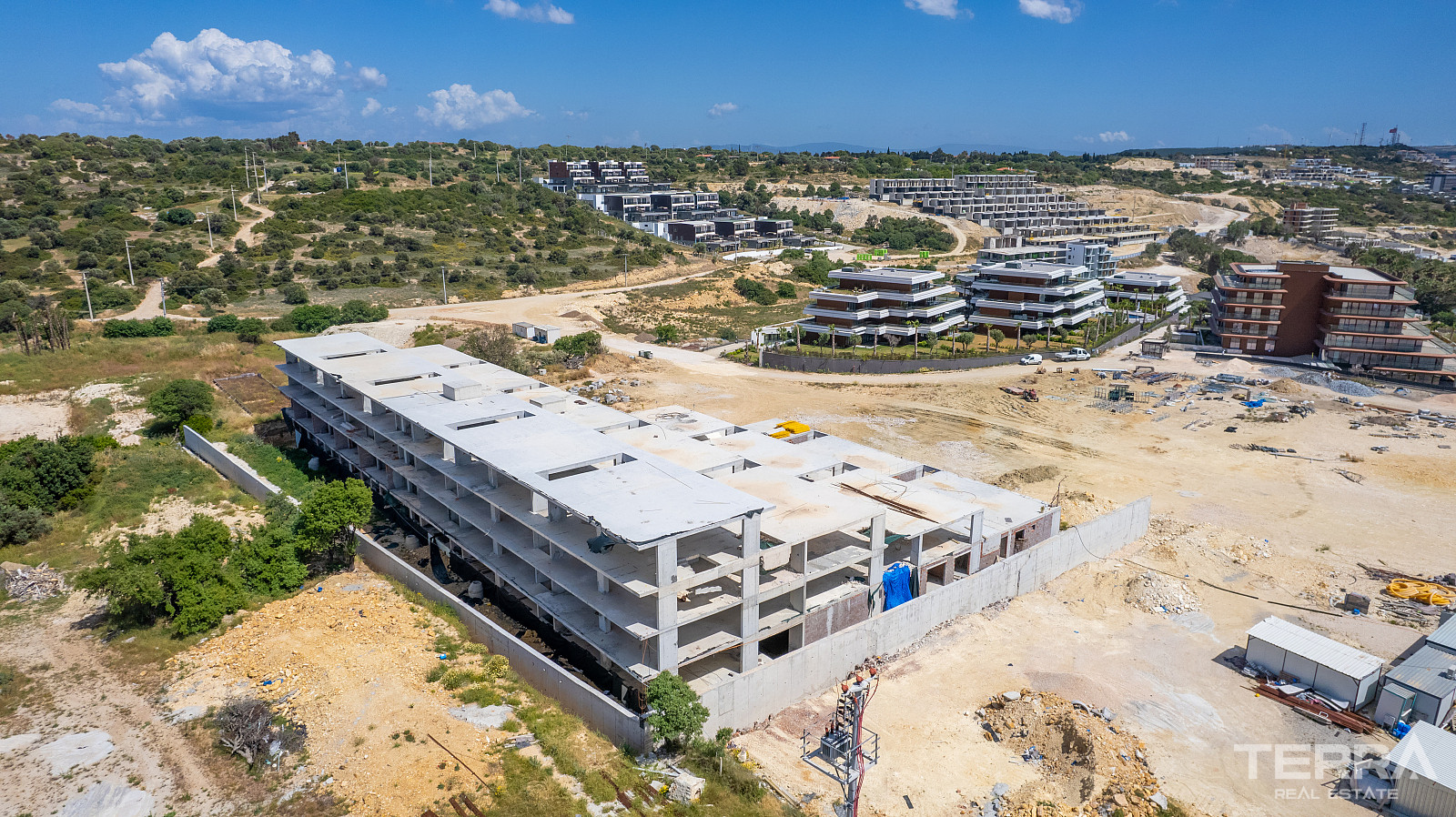 Eksklusive lejligheder med havudsigt til salg i Çeşme, İzmir - 107846