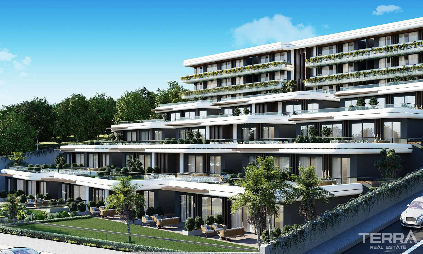 Appartements avec vue mer à vendre à Çeşme, Izmir, Turquie - 107863