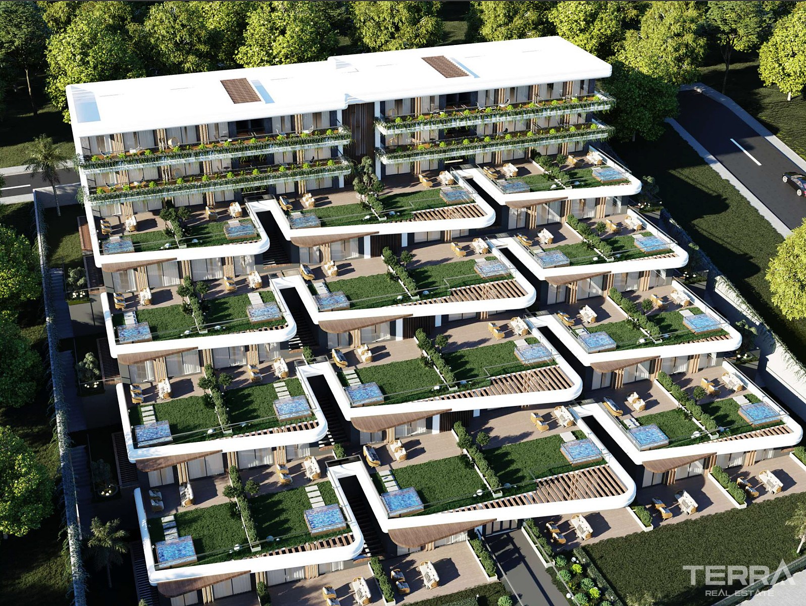 Appartements avec vue mer à vendre à Çeşme, Izmir, Turquie - 107864