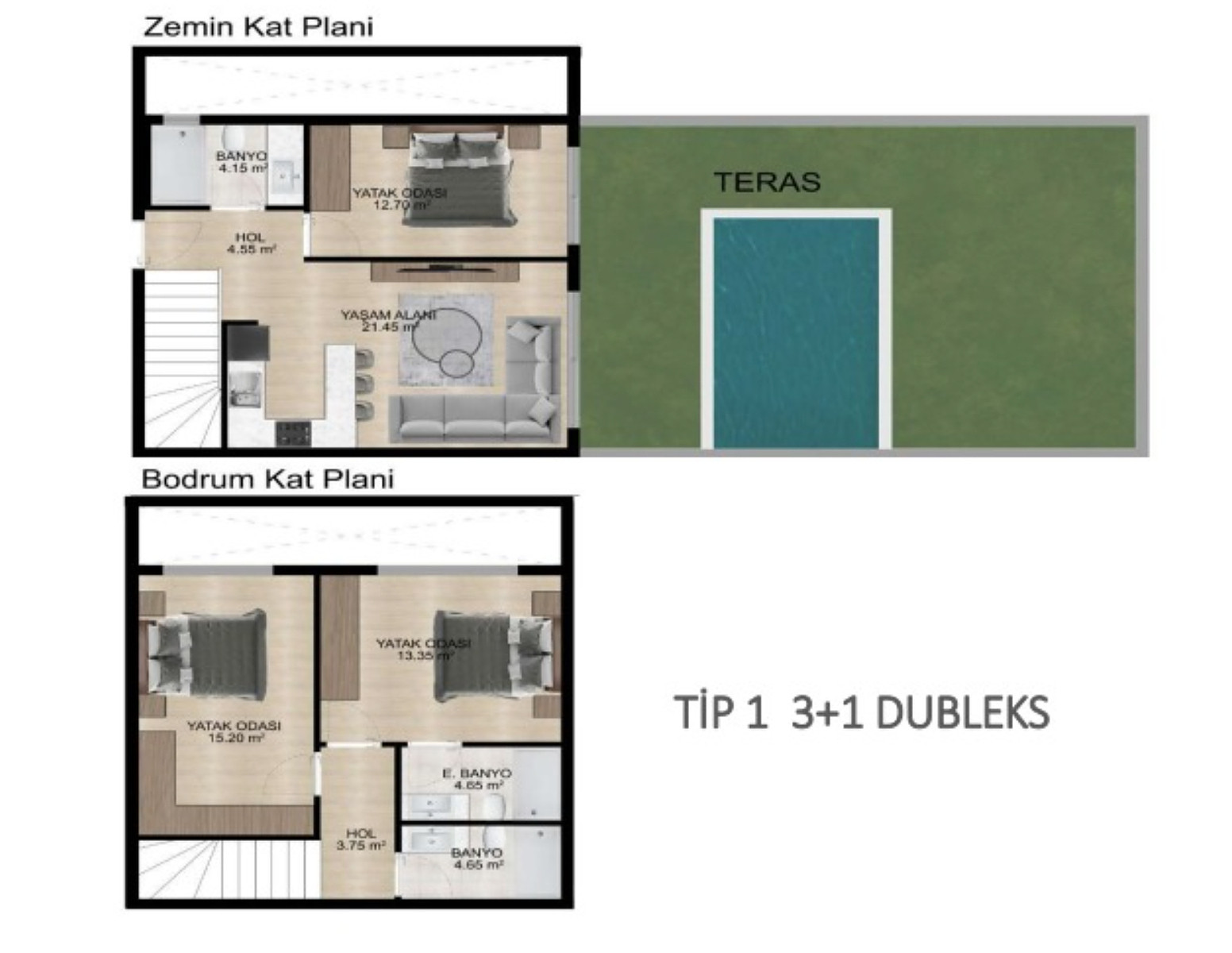 Appartements avec vue mer à vendre à Çeşme, Izmir, Turquie - 107879