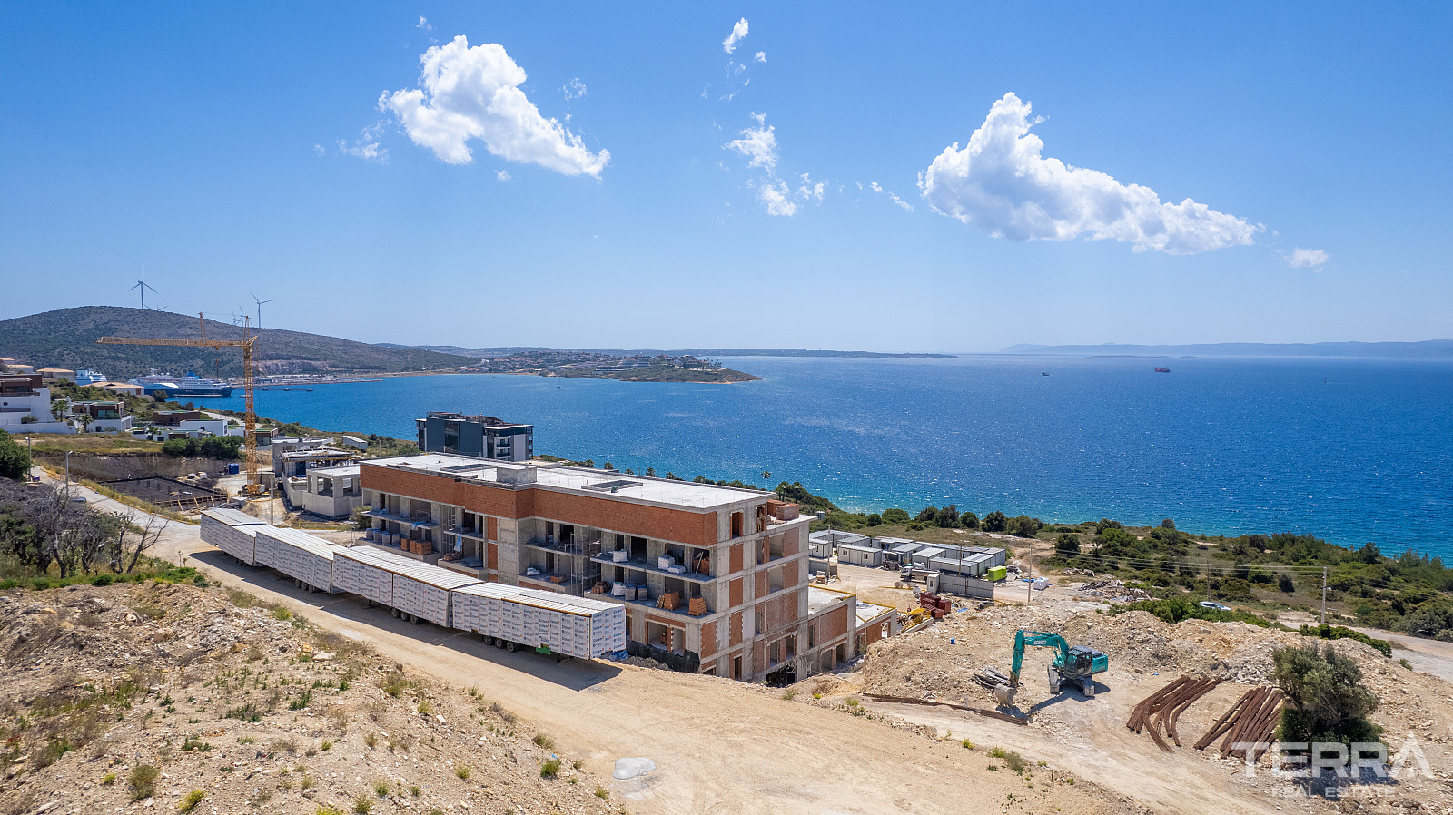 Appartements avec vue mer à vendre à Çeşme, Izmir, Turquie - 107881