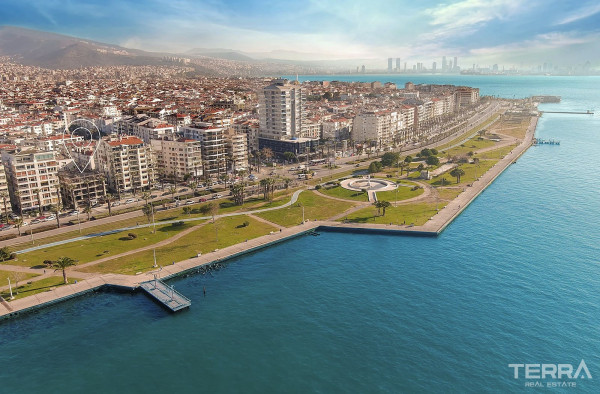Квартиры у моря в Каршияка, Измир, Турция