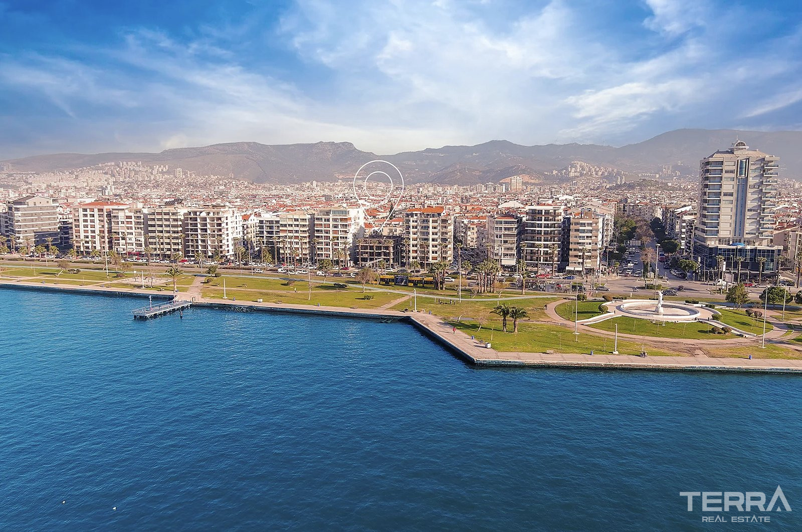 Leiligheter med havutsikt til salgs i Karşıyaka, İzmir, Tyrkia - 107892