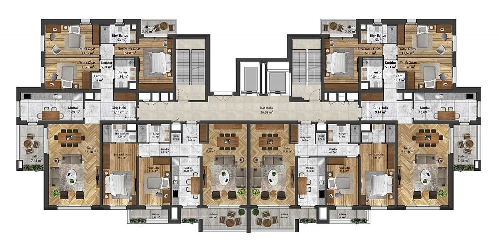 Eksklusive boliger til salg i Çankaya, Ankara - 108074