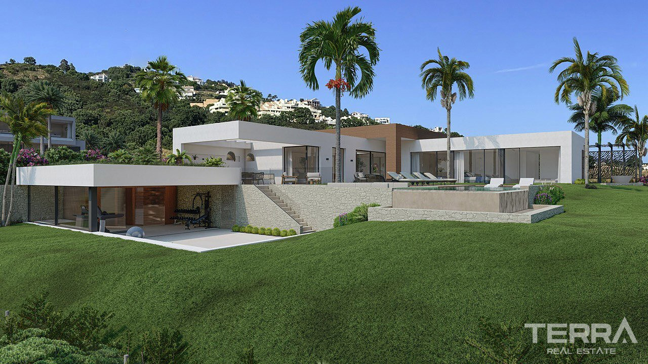 Villa med havutsikt til salgs i Marbella, Spania - 108132