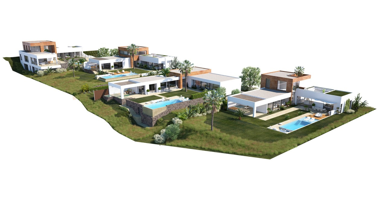 Villa med havutsikt til salgs i Marbella, Spania - 108139