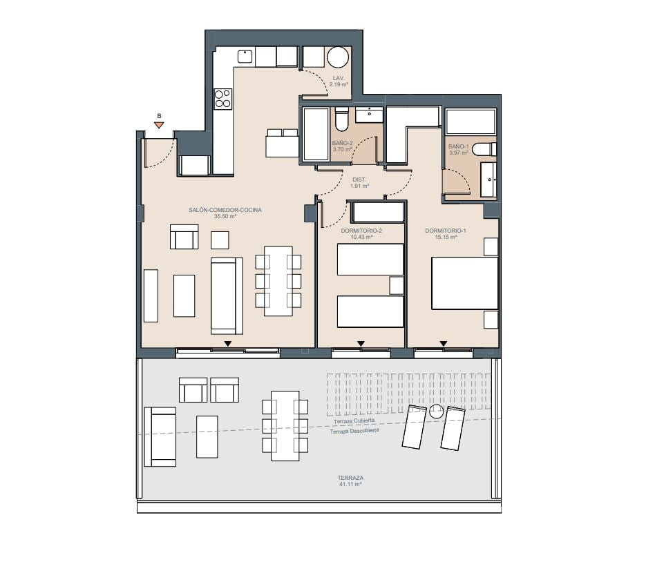 Appartements vue mer à vendre à Málaga, Rincon de La Victoria - 108218