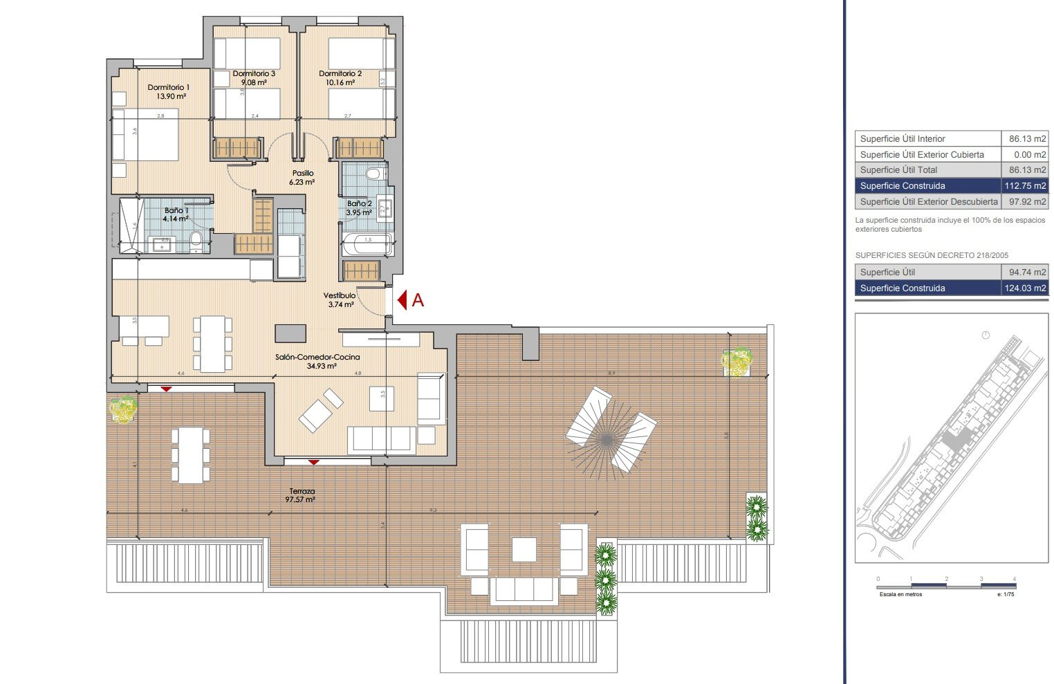 Appartements à vendre à Benalmádena Pueblo, Costa del Sol, Málaga - 108247