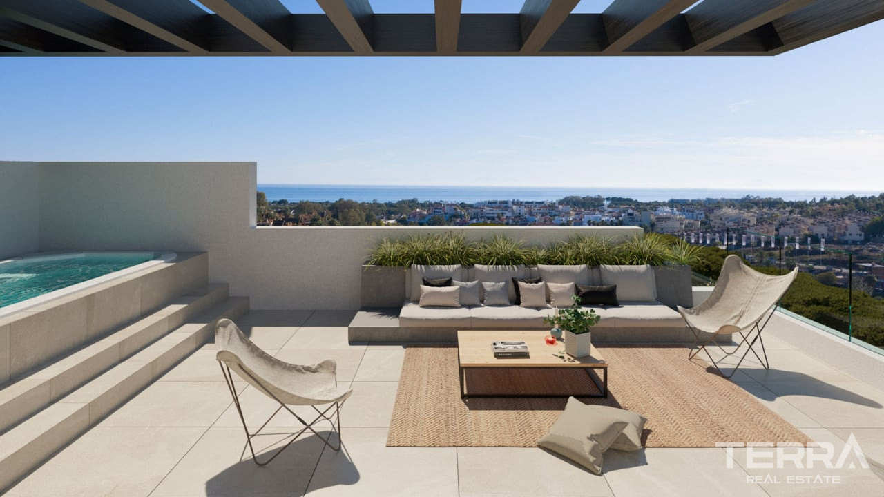 Rækkehuse til salg i Estepona, Atalaya, Spanien - 108332