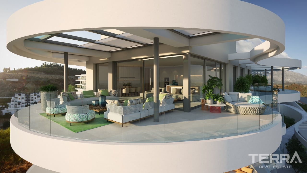 Sea View Apartments for Sale in Benahavís, Málaga, Spain - 108434