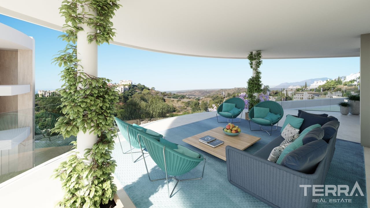 Sea View Apartments for Sale in Benahavís, Málaga, Spain - 108438