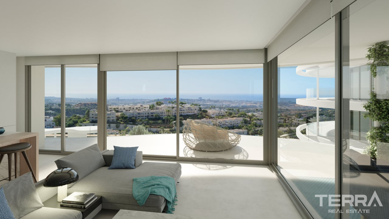 Sea View Apartments for Sale in Benahavís, Málaga, Spain - 108439