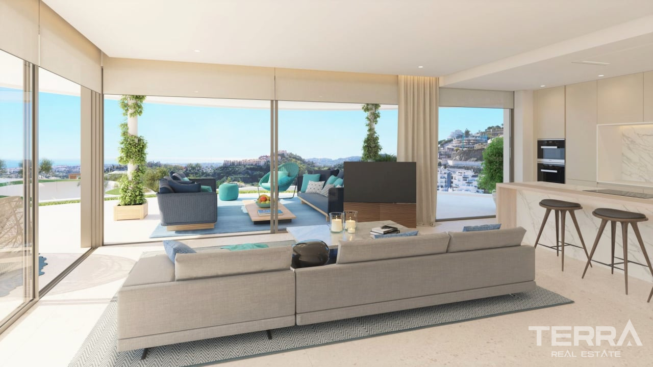 Sea View Apartments for Sale in Benahavís, Málaga, Spain - 108445