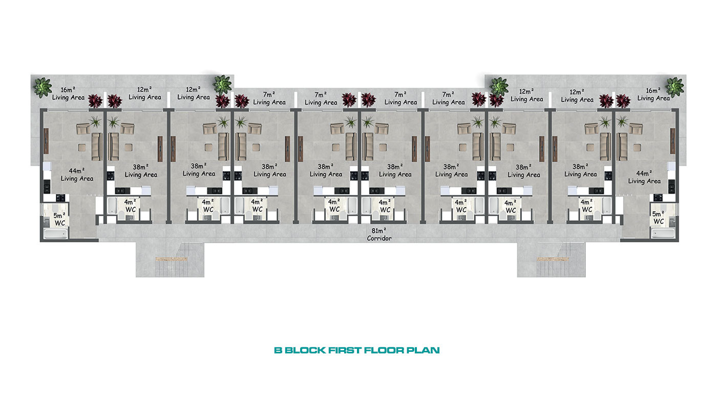 Appartements à vendre à Esentepe, Kyrenia, Chypre du Nord - 108523